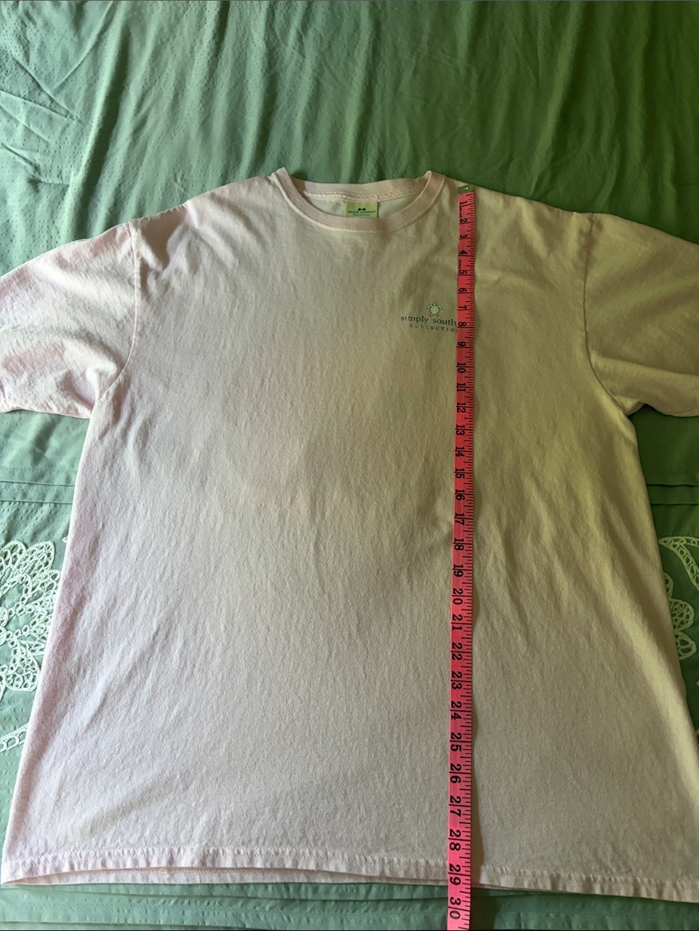 Simply Southern This is How We Roll pink short sleeve tee. Sz XL - Picture 4 of 10